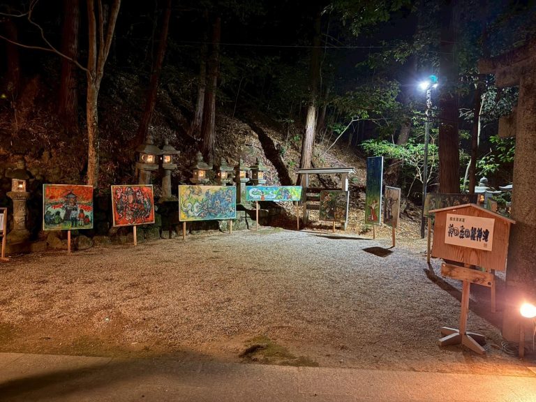 絵本原画「桃神様のお話し」